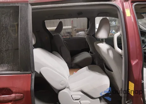 2014 Toyota Sienna Le 7 Passenger from USA, damaged, VIN 5TDJK3DC9ES077619